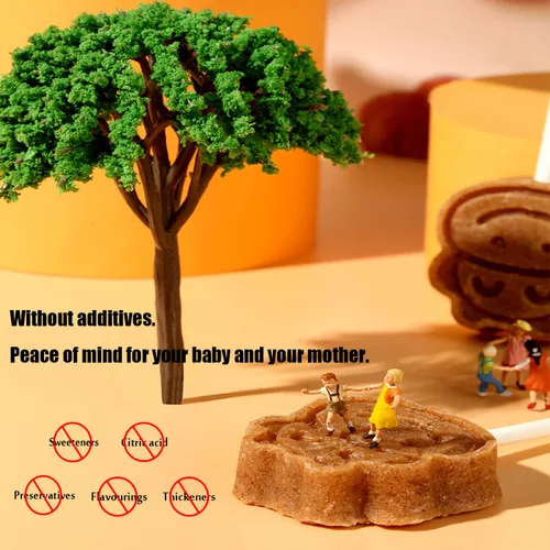 Miniatura 4 de Phuumy Sabor llano caramelo chino Hawthorn Candy Chinos Snacks Haw Flakes Tiras de frutas 0.77lb