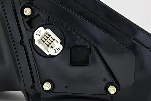 Miniatura 4 de Para Honda Civic Coupe 2001 2002 2003 2004 2005 Espejo Retrovisor Lateral Izquierdo del Conductor, Textura de Poder, Negro