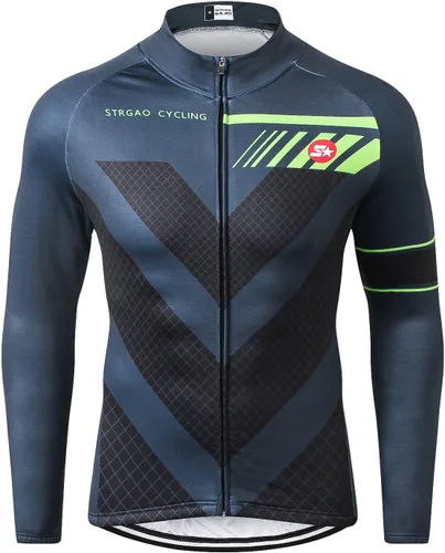 Miniatura 2 de MR Strgao - Chaqueta térmica de invierno para hombre, a prueba de viento, manga larga, para ciclismo