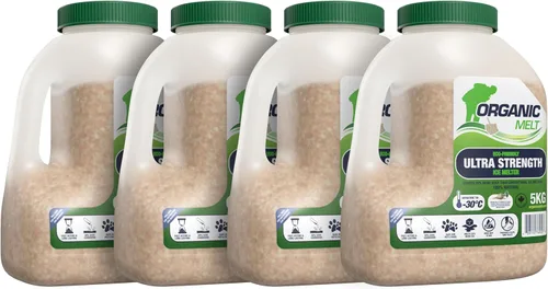 Miniatura 10 de Organic Melt Premium Granular Ice Melt es un producto ecológico y seguro para deshielo de mascotas. Es un gran derretimiento de hielo seguro para 1