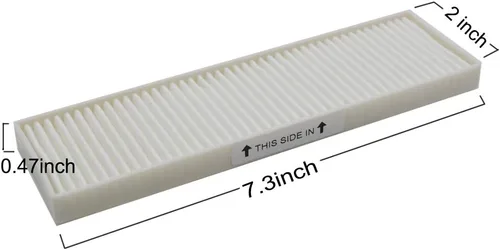 Miniatura 4 de EZ SPARES Kit de filtro HEPA de repuesto para Bisel Style 7 9 16, kit de filtro HEPA vertical, poste, motor de aspiradora, número de accesorio