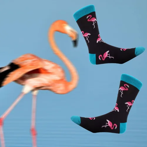 Miniatura 6 de Makabo- Calcetines de vestir coloridos, divertidos y casuales para hombre.