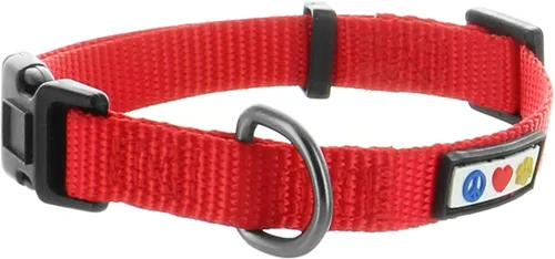 Miniatura 5 de Pawtitas Paquete económico Arnés para perro pequeño + collar para perro pequeño + correa para perro extra pequeña/pequeña de 6 pies, juego rojo