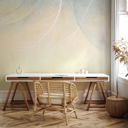 Miniatura 34 de artgeist Mural de pared de plumas de 98 x 69 pulgadas, tamaño XXL, no tejido, de forro polar, para decoración de pared, impresión fotográfica, #10