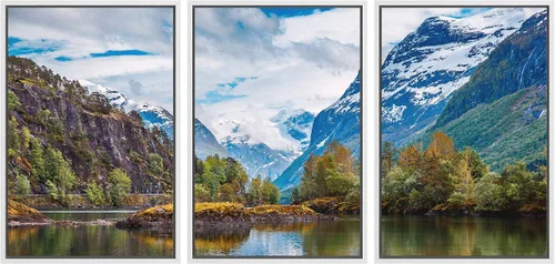 Miniatura 24 de wall26 Lienzo enmarcado para pared, juego de arte debajo de los tallos de bambú verde, naturaleza, desierto, fotografía, realismo, contemporáneo