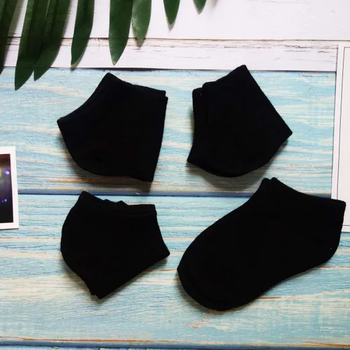 Miniatura 5 de 20 pares de calcetines para niños pequeños calcetines de tobillo de corte bajo calcetines atléticos para niños y niñas