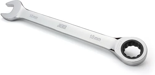Miniatura 36 de Jaeger Llave de trinquete de 5/8 pulgadas con precisión de trinquete de 90 dientes y acero pulido endurecido para proyectos con espacios reducidos