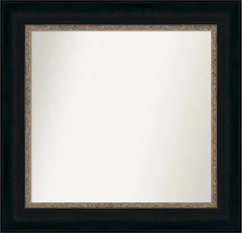 Miniatura 199 de Amanti Art Espejo personalizado, espejo de baño de bronce Milano, espejo de pared o espejo de tocador de baño sobre el fregadero