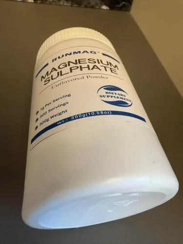 Miniatura 6 de Sal de Epsom Sulfato de Magnesio en polvo de grado alimenticio, 10.58 oz por botella
