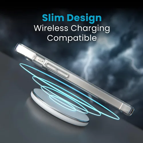 Miniatura 7 de Speck Funda transparente para iPhone 14 y iPhone 13 - Protección contra caídas, resistente a arañazos y anti-amarillamiento, funda de doble capa