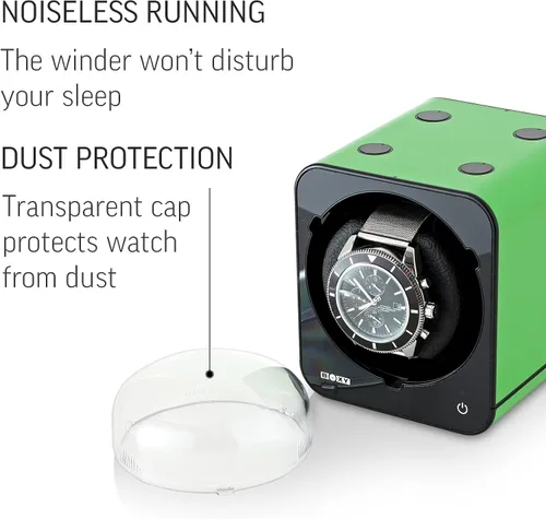 Miniatura 5 de Rebobinador de reloj para relojes automáticos en posición vertical (con adaptador de CA)