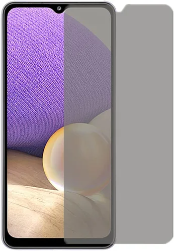 Miniatura 2 de Protector de pantalla de privacidad antiespía, paquete de 2 películas de vidrio templado antiespía sin burbujas para Samsung Galaxy A32 5G / A12