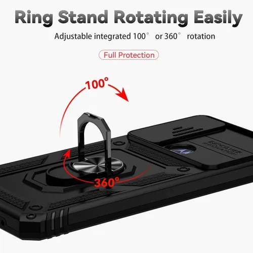 Miniatura 3 de SunStory Funda compatible con Motorola Moto G Play 2023, Moto G Pure, funda Moto G Power 2022 con protector de pantalla HD, cubierta de cámara