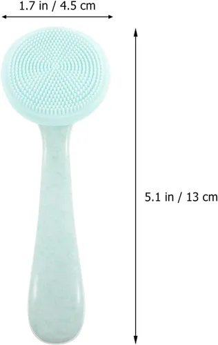 Miniatura 6 de Healifty Limpiador facial manual de limpieza facial, exfoliante, eliminación de maquillaje, masaje, cerdas suaves, colores surtidos