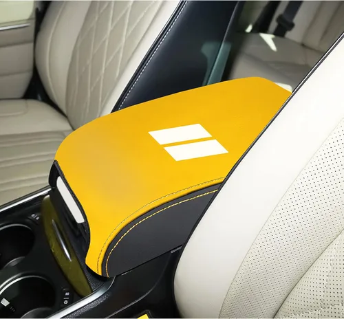 Miniatura 18 de YOSRTER para Dodge Charger Accesorios 2011-2019 2020 2021 2022 2023 2024 Chrysler 300 2011-2022 Funda para el reposabrazos de la consola central