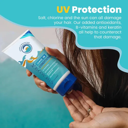 Miniatura 6 de Stream2Sea - Acondicionador sin enjuague para el cabello desenreda y repone la humedad del cabello, fórmula natural segura para arrecifes, sin