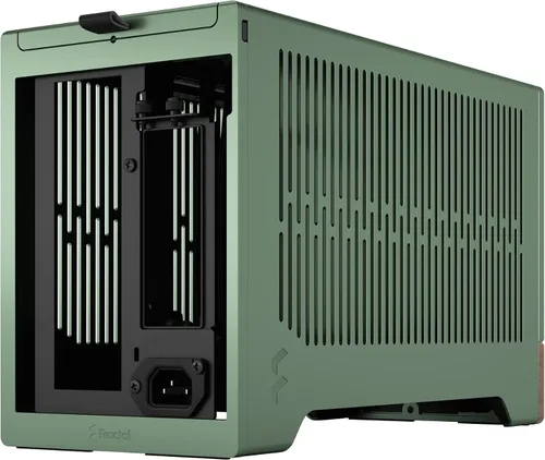Miniatura 7 de Fractal Design Terra Graphite - Panel frontal de madera de nogal - Factor de forma pequeño - Carcasa para juegos Mini ITX - Cable elevador PCIe 4.0