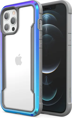Miniatura 27 de Raptic Shield - Funda compatible con iPhone 12 Pro Max, protección contra golpes, marco de aluminio duradero, probada para caídas de 10 pies de Rojo