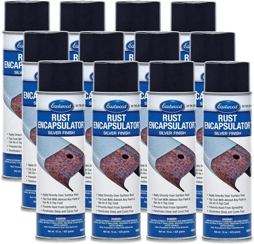 Miniatura 17 de Eastwood Spray para eliminar óxido con acabado mate texturizado Aerosol previene la corrosión del óxido, fórmula fortificada con epoxi y baja