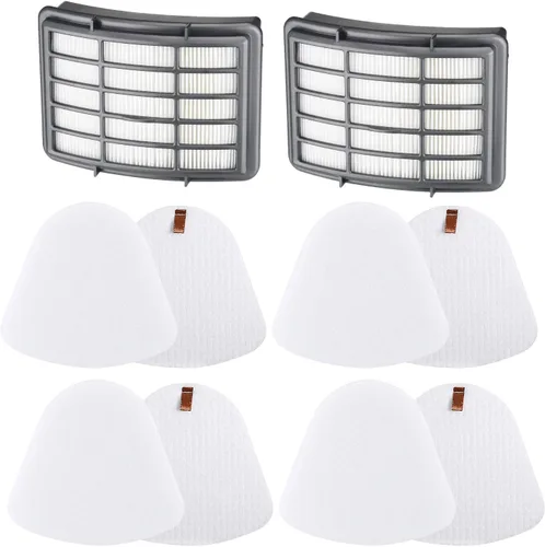 Paquete de 4+2 filtros para Shark Vacuum Navigator Lift Away Filtro de repuesto para modelos NV350 NV351 NV352 NV355 NV356E NV360 UV440 UV540 CU500