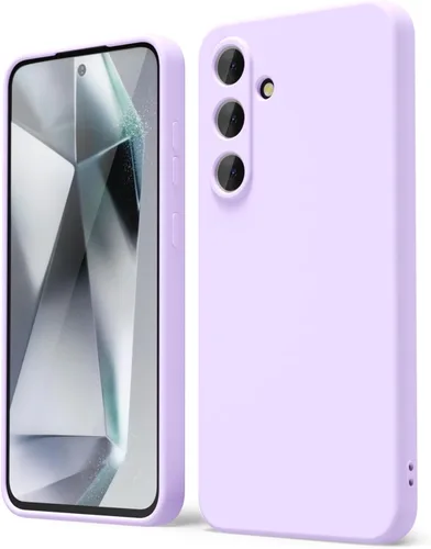 Miniatura 316 de oakxco Funda para teléfono Samsung Galaxy S21 Ultra con agarre de silicona líquida, bonita funda delgada y delgada de goma suave de TPU lisa