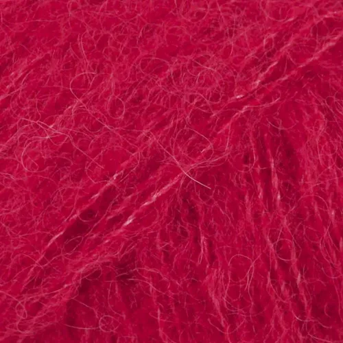 Miniatura 24 de Hilo Superfino Esponjoso de Alpaca y Seda, Drops Brushed Alpaca Silk, Ligero y Cálido 0.9 oz 153 Yardas por Ovillo (27 Rainforest Dew)