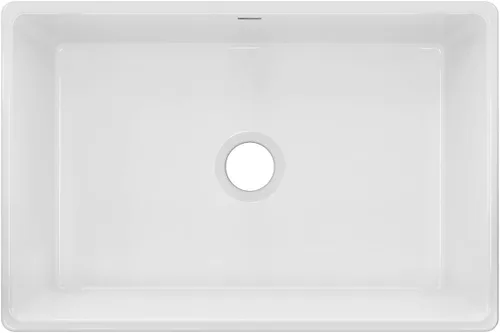 Miniatura 15 de Elkay SWU1517WH - Fregadero de barra de montaje inferior de arcilla refractaria de 16-7/16" x 18-15/16" x 9-1/16", color blanco