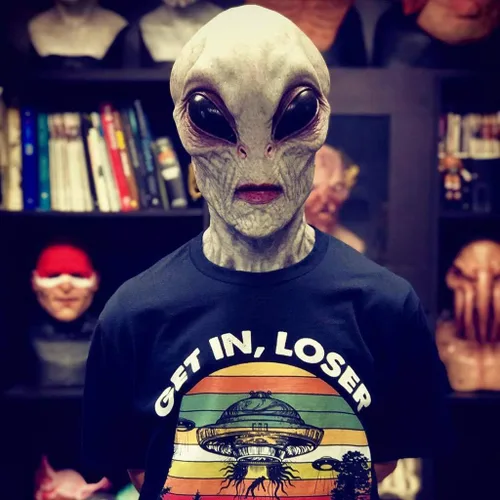Miniatura 6 de Máscara aterradora de Halloween, súper suave, espeluznante máscara de Halloween, cosplay del demonio malvado, vestido elegante para fiesta