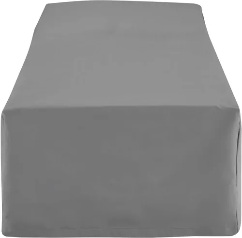 Miniatura 2 de Fundas para muebles de patio de Crosley Furniture, funda impermeable para tumbona al aire libre para el patio trasero, gris