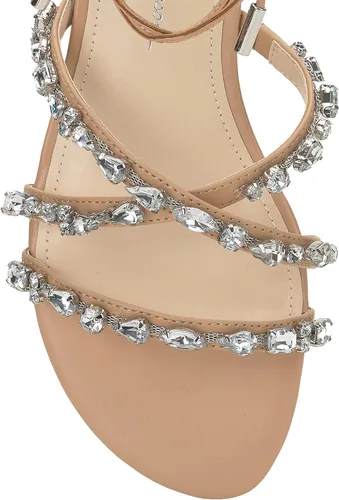 Miniatura 5 de Jessica Simpson Women's Rabenie Lace Up Sandal Flat