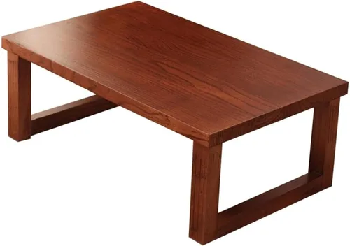 Miniatura 3 de Mesa de Centro Solid Wood Coffee Table Creative Bay Window Tea Table Japanese Tatami Low Table Balcony Computer Desk Center Cocktail