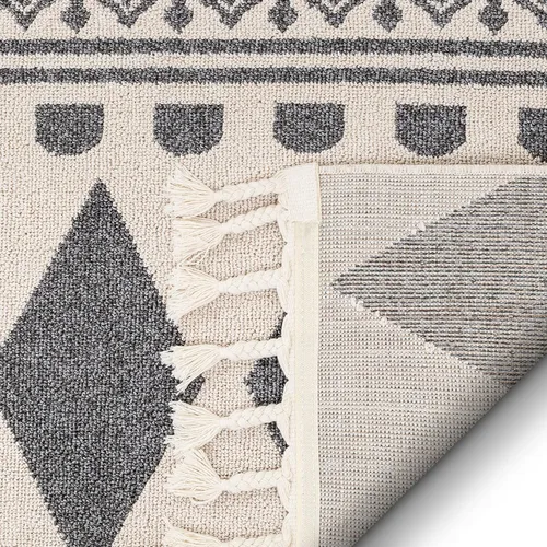 Miniatura 6 de Well Woven Alfombra de enrejado marroquí, color azul claro