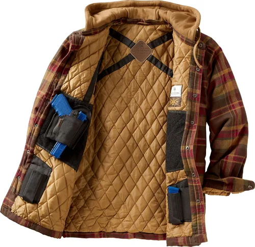 Miniatura 4 de Legendary Whitetails Maplewood - Chaqueta tipo camisa con capucha para hombre