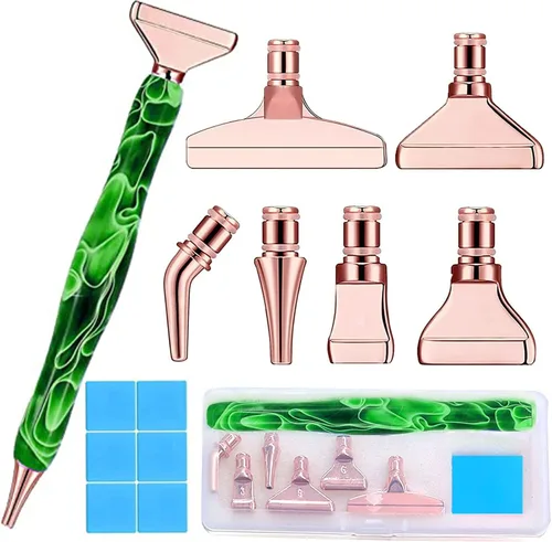 Miniatura 10 de Heyseri Bolígrafos de arte de diamante, bolígrafo de pintura de diamante "Classic Wax Stylus", accesorios tradicionales de herramientas de pintura