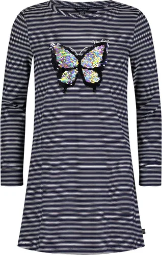 Miniatura 2 de Nautica Vestido de punto de manga larga para niña