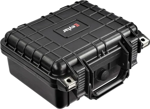 Miniatura 3 de Eylar Equipo pequeño de 10.62 pulgadas, estuche rígido para cámara impermeable con espuma (negro)