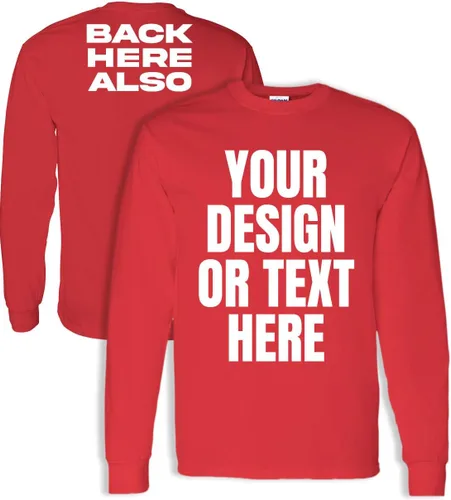 Miniatura 11 de Kolossus Camisas de trabajo de manga larga personalizables de alta visibilidad diseña tus propias camisetas personalizadas con logotipo y texto