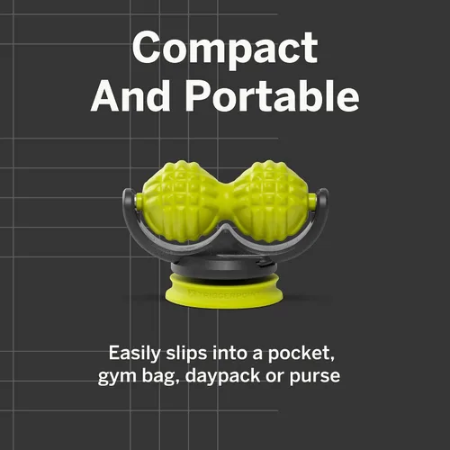Miniatura 7 de TRIGGERPOINT Bola de masaje montable Pro – Herramienta de recuperación montada en la pared con accesorios individuales y estilo cacahuete, espuma