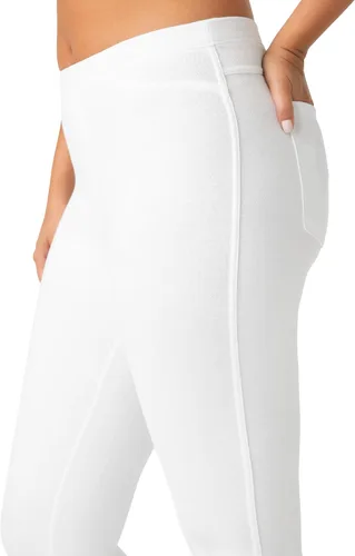 Miniatura 3 de No Nonsense Leggings de mezclilla elásticos con bolsillos para mujer
