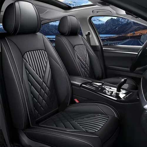 Miniatura 12 de TTX LIGHTING Juego completo de fundas de asiento de automóvil para Kia Sorento 2007-2026, funda protectora impermeable de piel sintética, compatible