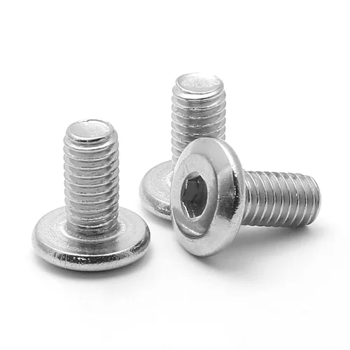 Miniatura 3 de Biaungdo 30 tornillos de cabeza plana de acero inoxidable M6x12mm Tornillos de cabeza plana Tornillos Conector avellanado