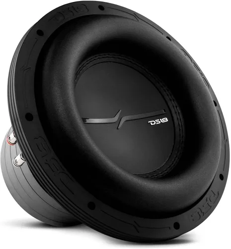 DS18 ZXI10.4D Subwoofer de audio para automóvil de alta excursión de 10 pulgadas, 1600 W, bobina de voz doble, 4 ohmios, 4 imanes (1 altavoz), color