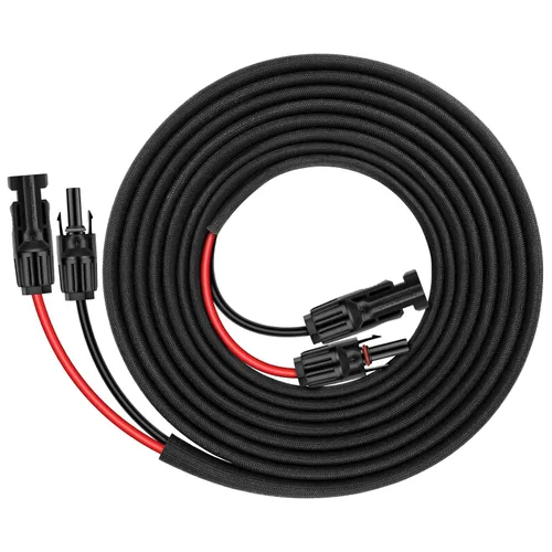Miniatura 17 de Cable de extensión de panel solar de 30 pies 10 AWG con conectores hembra y macho, cable de extensión solar para paneles solares, controladores