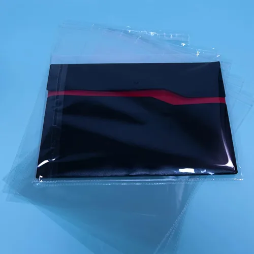 Miniatura 7 de iMailer - 100 unidades - Bolsas de celofán transparente de 10 x 13 pulgadas con autosellado - Bolsas grandes de plástico resellables de polietileno