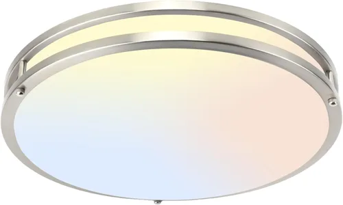 Miniatura 10 de Lámparas de techo LED de 36 W y 12 pulgadas, lámparas de montaje empotrado, 5CCT 2700K 3000K 4000K 5000K 6500K, luz cercana al techo para cocina