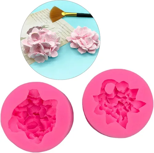 Miniatura 3 de Hortensia Ball Silicone Mold Candle Soap DIY Artesanía Suministros Para Principiantes Hornear Pastel Decoración Accesorio Decoración de Pastel 2