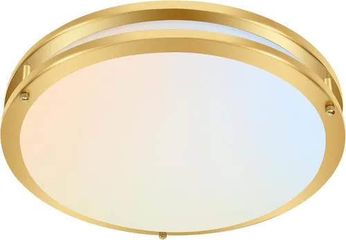 Miniatura 11 de hykolity Accesorio de lámpara de techo LED de montaje empotrado de 10 pulgadas, 17W, 1100lm, 2700K/3000K/3500K/4000K/5000K Luces de techo