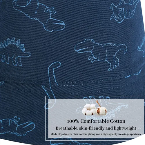 Miniatura 4 de Sombrero de sol para bebé, para verano, playa, protección solar UPF 50+, sombrero de ala ancha para niños pequeños