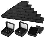 Miniatura 8 de Jewelry Gift Boxes Small Gift Boxes for Necklace Ring Bracelet Earring Cotton Filled Jewelry Box