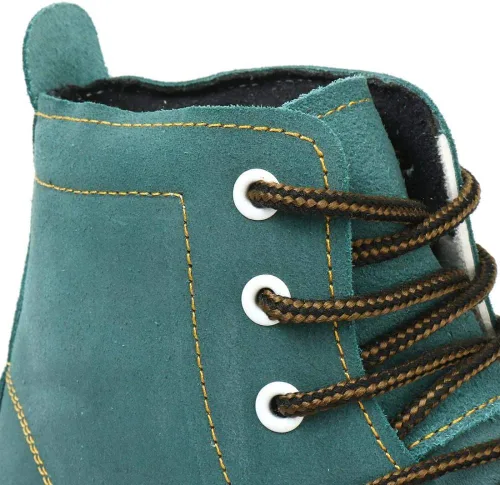 Miniatura 4 de XUDREZ Patines de Cuero de Vaca para Mujeres y Hombres Zapatos de Caña Alta Diseño de Doble Fila, Patines Clásicos Premium Ajustables